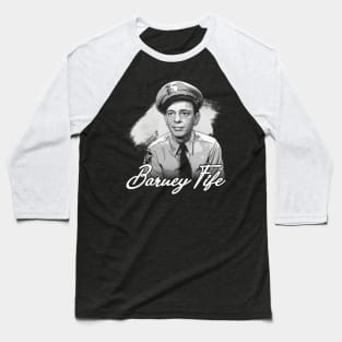 Mayberry's Comic Relief Barney Fife Iconic Character Tee Baseball T-Shirt